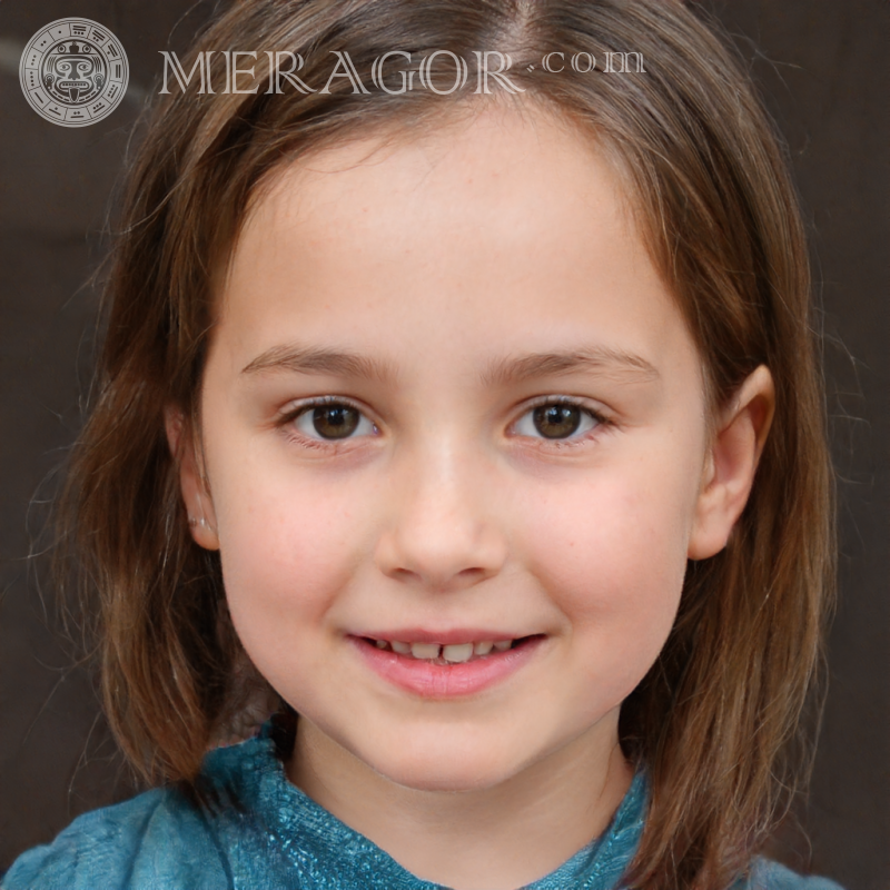 Foto eines schönen Mädchens LinkedIn Gesichter von kleinen Mädchen Europäer Russen Maedchen