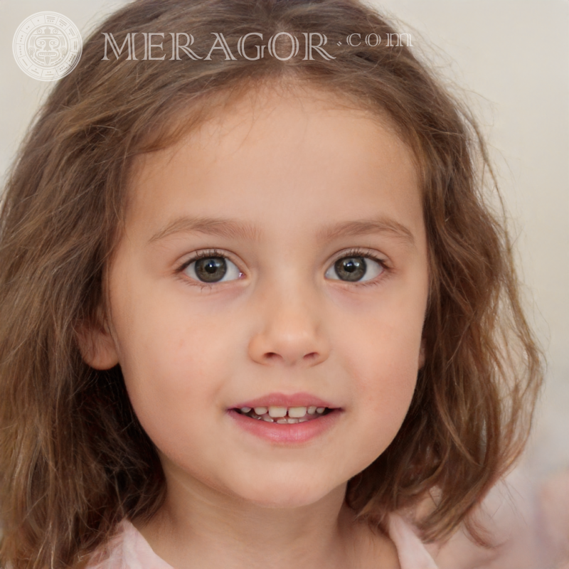 Gesicht eines schönen Mädchens 5 Jahre alt herunterladen Gesichter von kleinen Mädchen Europäer Russen Maedchen