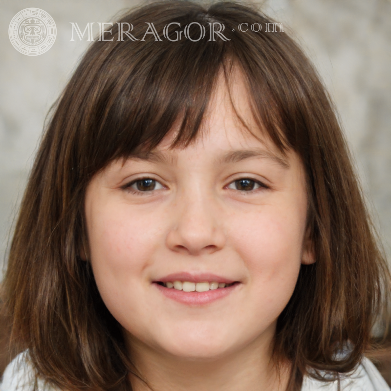 El rostro de una hermosa niña Loveplanet Rostros de niñas pequeñas Europeos Rusos Niñas