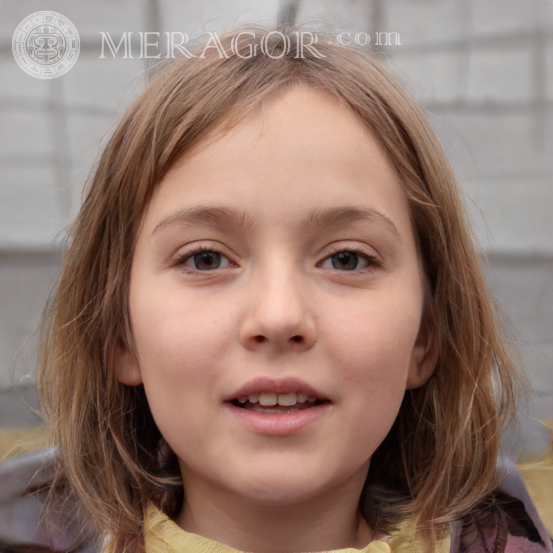 Imagen de la cara de una niña para avito Rostros de niñas pequeñas Europeos Rusos Niñas