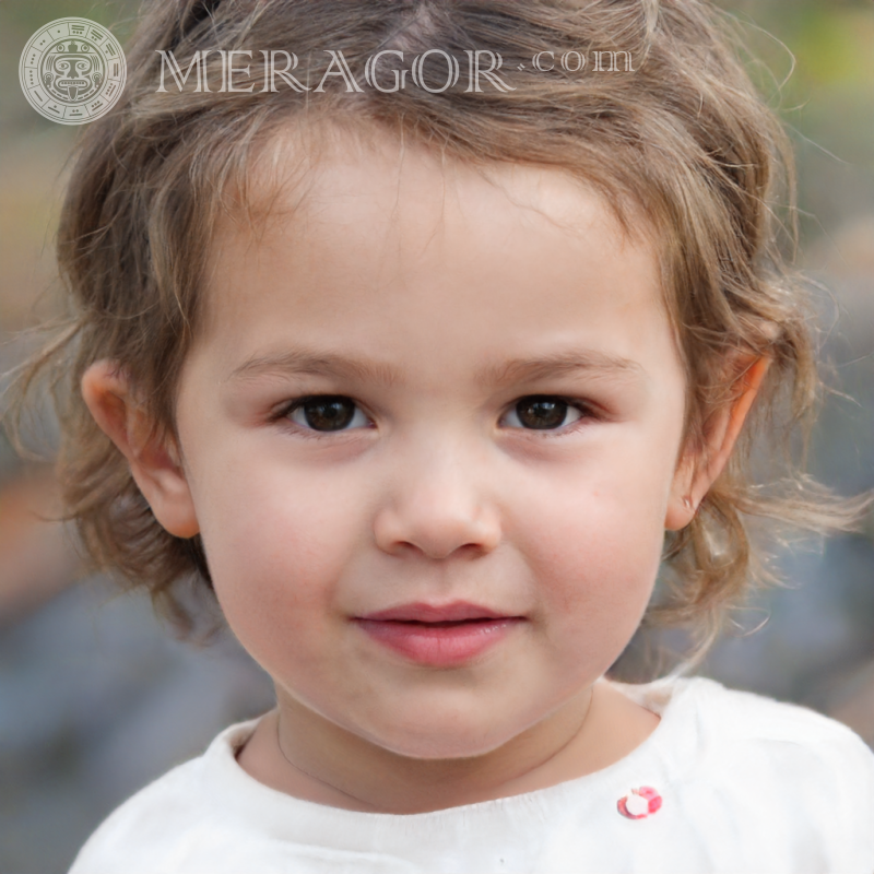 Crea una imagen de la cara de una niña en línea | 0 Rostros de niñas pequeñas Europeos Rusos Niñas