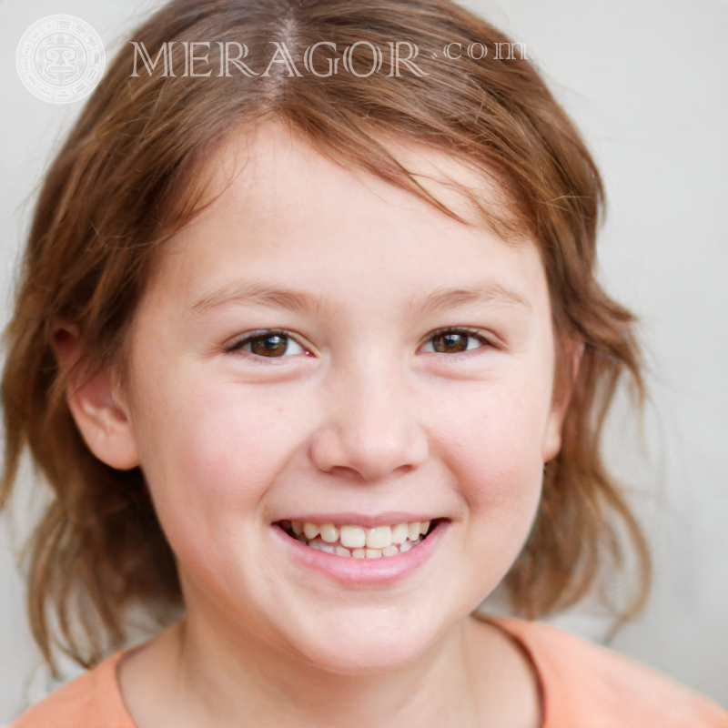 Bilder mit Mädchen 9 Jahre alt Gesichter von kleinen Mädchen Europäer Russen Maedchen