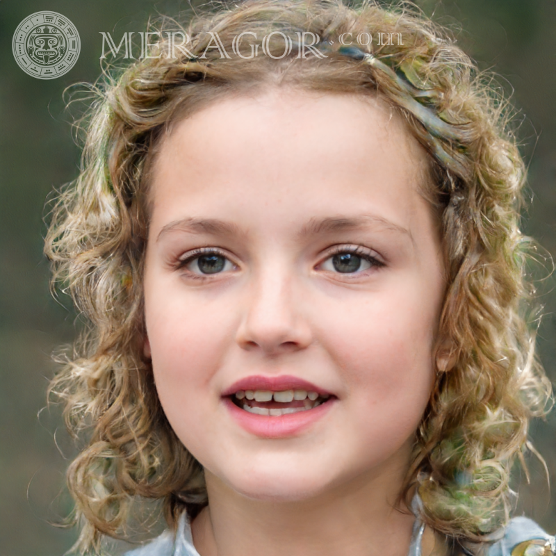 Fotos der besten Porträts russischer Mädchen Gesichter von kleinen Mädchen Europäer Russen Maedchen