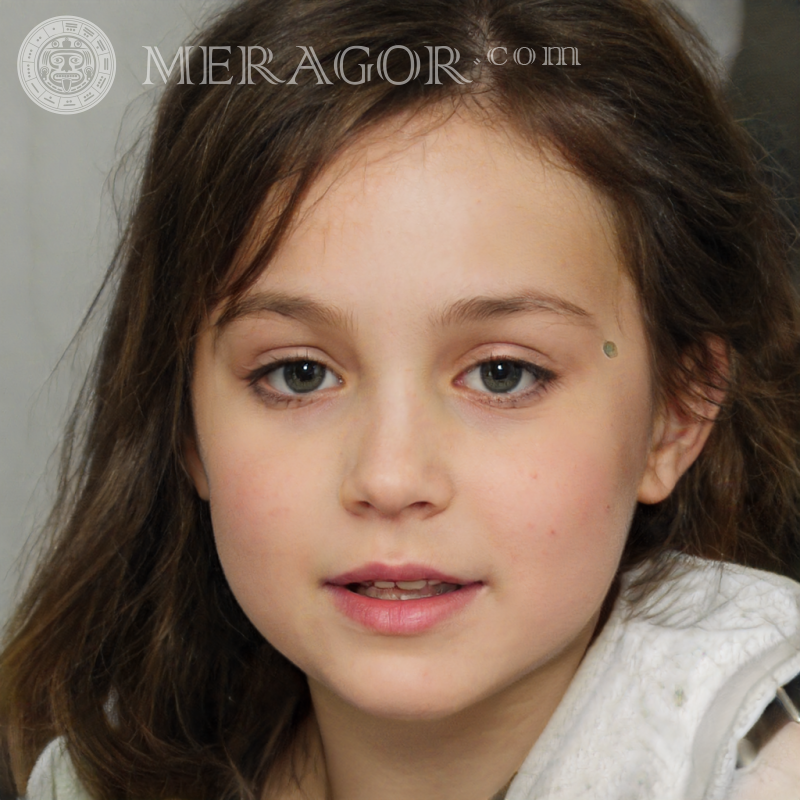 Hermoso rostro de niña Loloo Rostros de niñas pequeñas Europeos Rusos Niñas