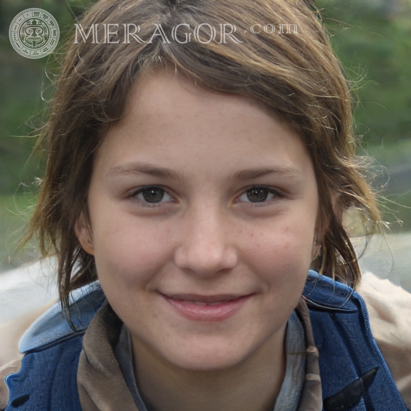 Beau visage simple fille télécharger Visages de petites filles Européens Russes Petites filles