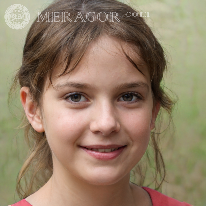 Hermosas fotos de niñas en Facebook Rostros de niñas pequeñas Europeos Rusos Niñas