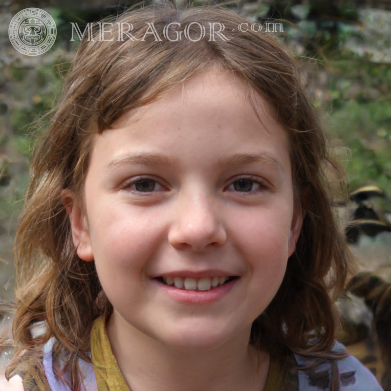 Beaux visages de filles pour avito Visages de petites filles Européens Russes Petites filles