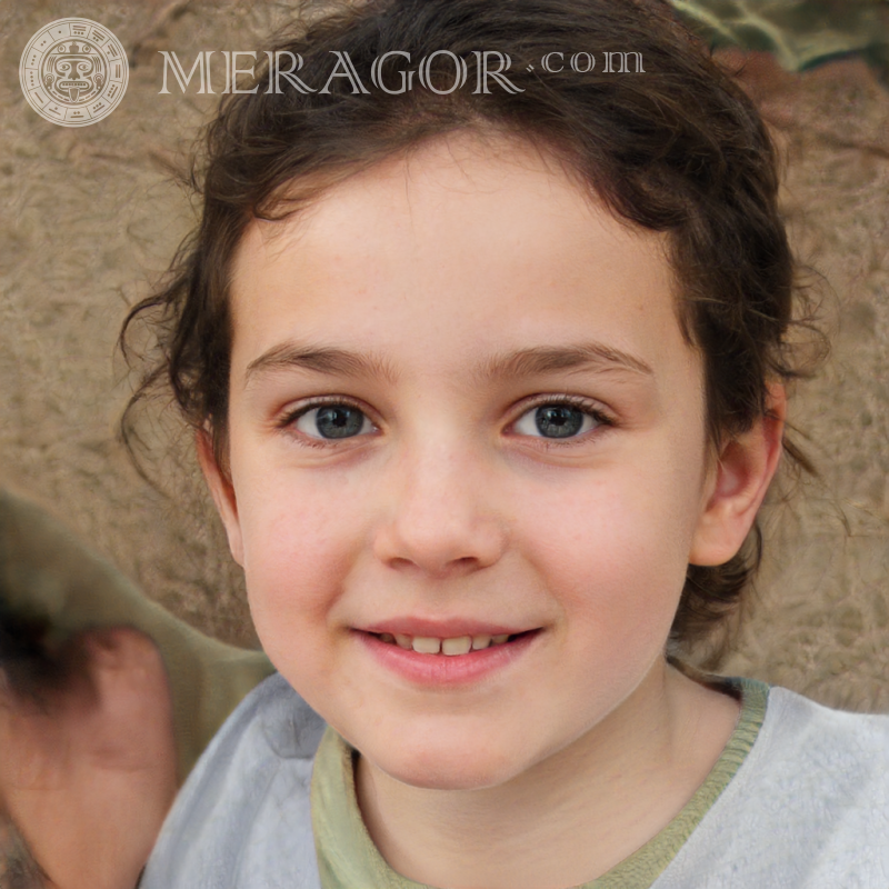 Schöne Gesichter von Mädchen 150 x 150 Pixel Gesichter von kleinen Mädchen Europäer Russen Maedchen