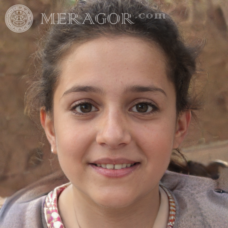 Syrian girl face Faces of small girls Europeans Russians Small girls