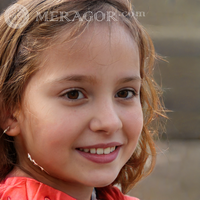 Foto linda do rosto de uma garota de verdade Rostos de meninas Europeus Russos Meninas