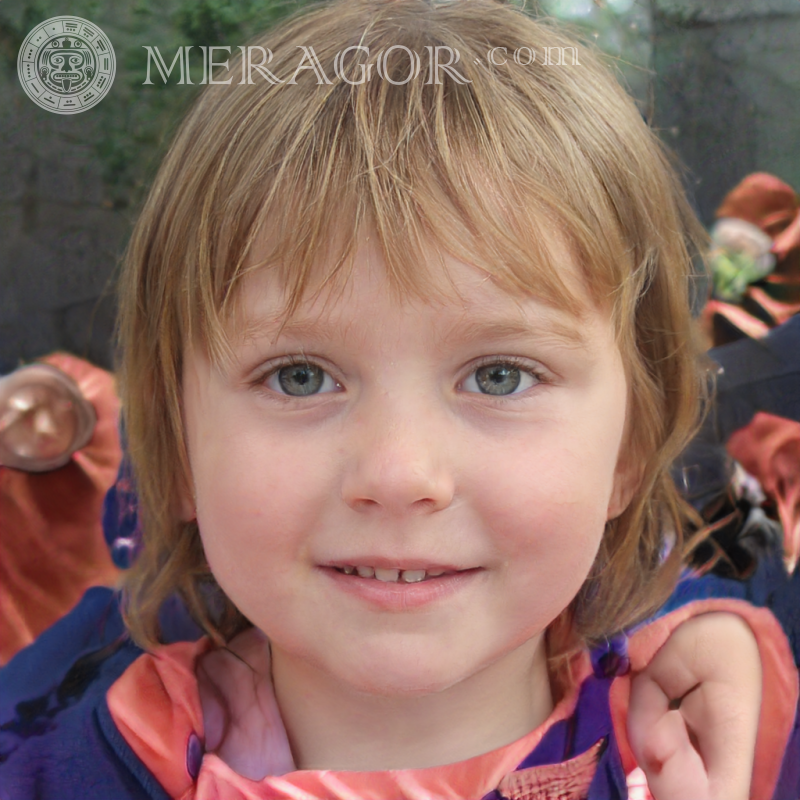 Красивые фото маленьких девочек на профиль Лица девочек Европейцы Русские Девочки