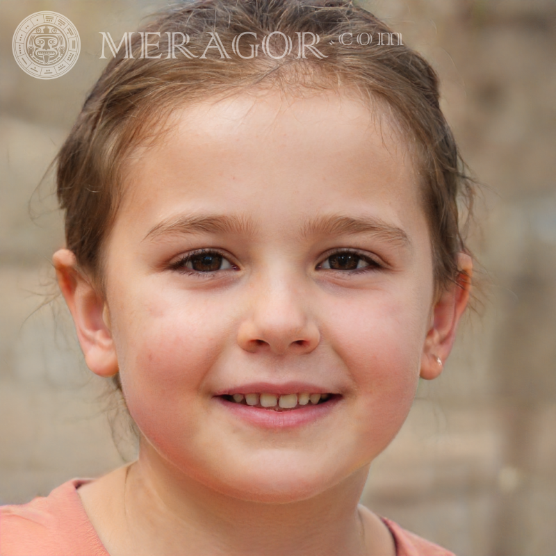 Schöne Fotos von Mädchen 4 Jahre alt Gesichter von kleinen Mädchen Europäer Russen Maedchen