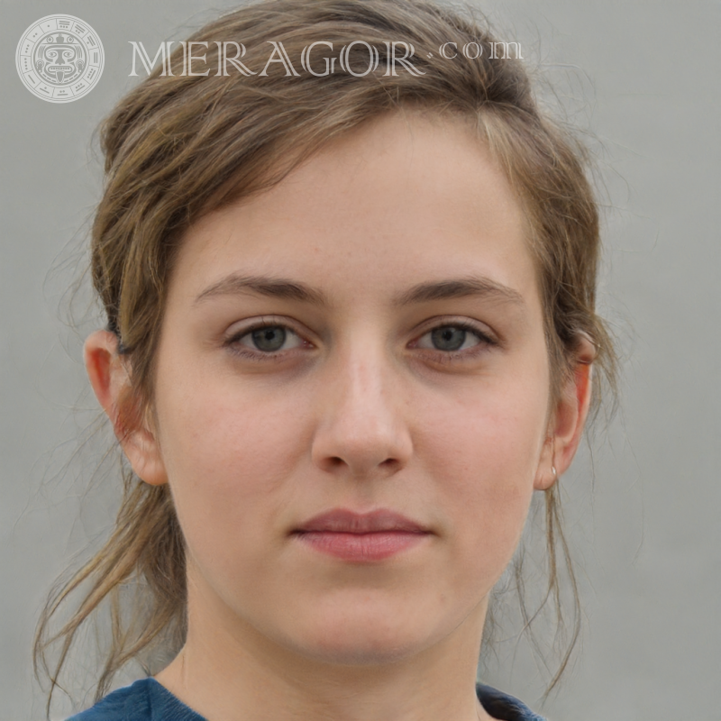 Foto de chicas de 15 años descargar Rostros de niñas pequeñas Europeos Rusos Niñas