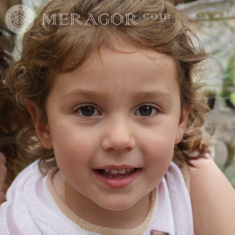 Foto grátis de garotinhas Rostos de meninas Europeus Russos Meninas