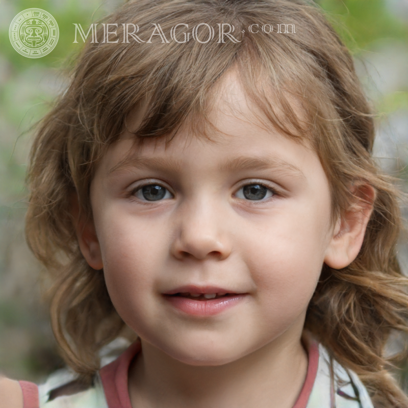 Download photo of a little girl's face without registration Faces of small girls Europeans Russians Small girls