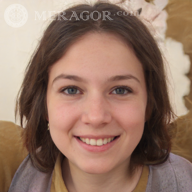 Красивые лица радостных девочек Лица девочек Европейцы Русские Девочки