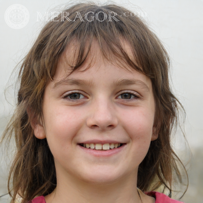 Les meilleures photos de filles sur avatar Visages de petites filles Européens Russes Petites filles