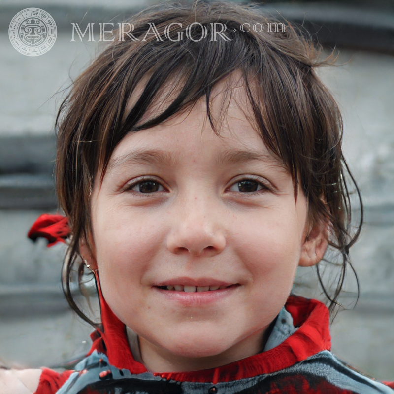 Foto von russischen Mädchen exklusiv Gesichter von kleinen Mädchen Europäer Russen Maedchen