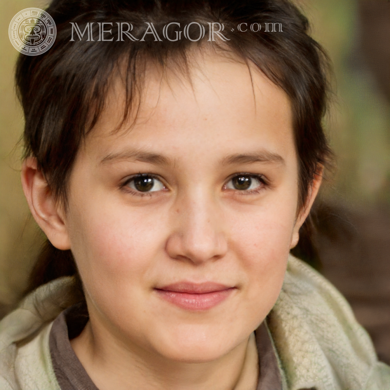 Картинка обличчя дівчинки Beboo Особи маленьких дівчаток Європейці Російські Дівчата