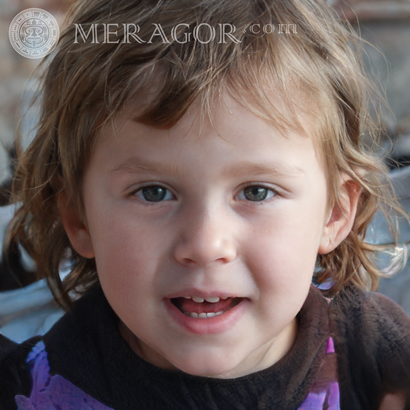 Фото маленької дівчинки на аватарку випадковий портрет Особи маленьких дівчаток Європейці Російські Дівчата