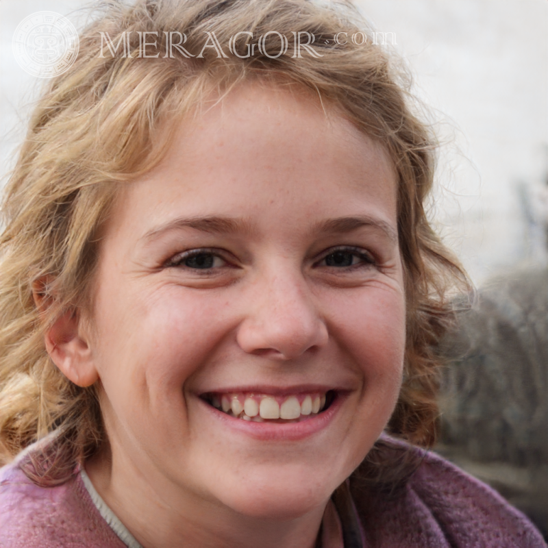 Foto des Mädchens auf dem Profilbild Flirt Gesichter von kleinen Mädchen Europäer Russen Maedchen