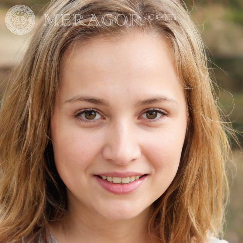 Descargar foto de chica rubia Rostros de niñas pequeñas Europeos Rusos Niñas