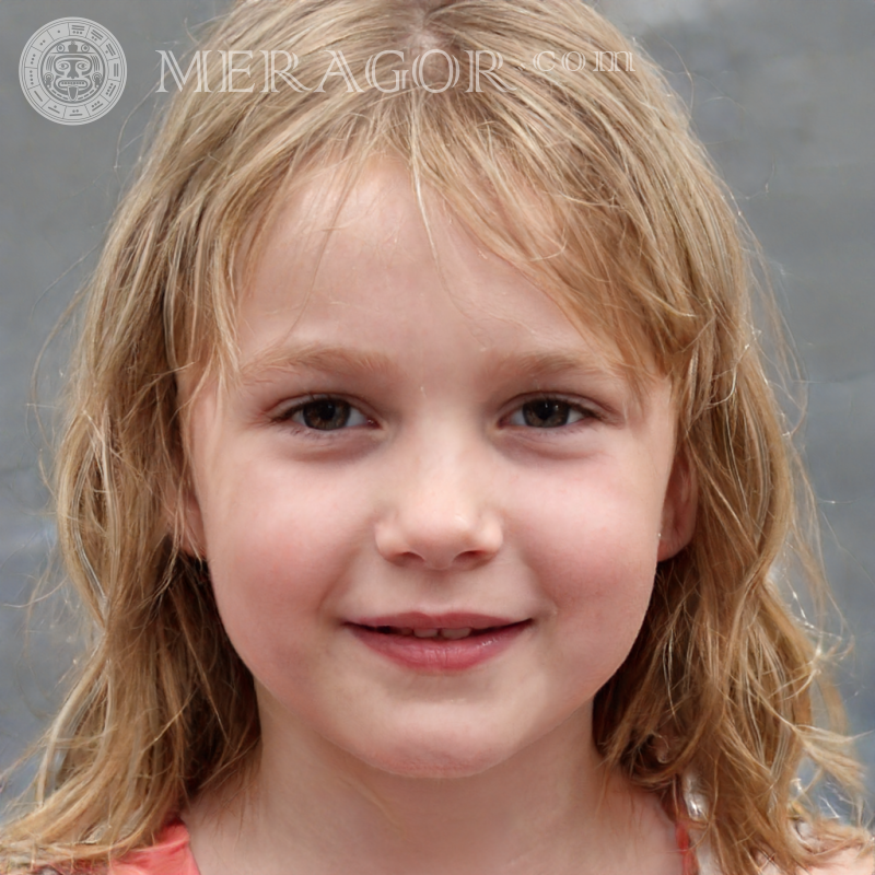Avatars for girls best portraits Faces of small girls Europeans Russians Small girls