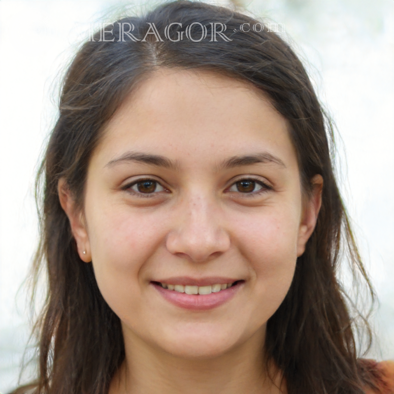 Foto de la chica de la foto de perfil Baddo Rostros de niñas pequeñas Europeos Rusos Niñas