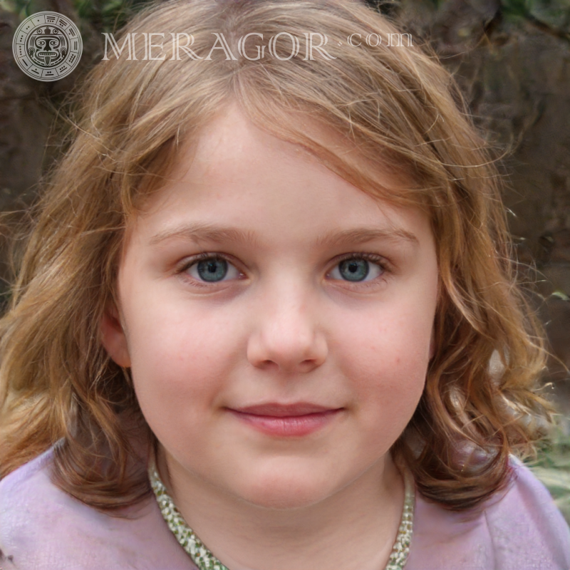 Photo of a full girl on the profile picture Faces of small girls Europeans Russians Small girls