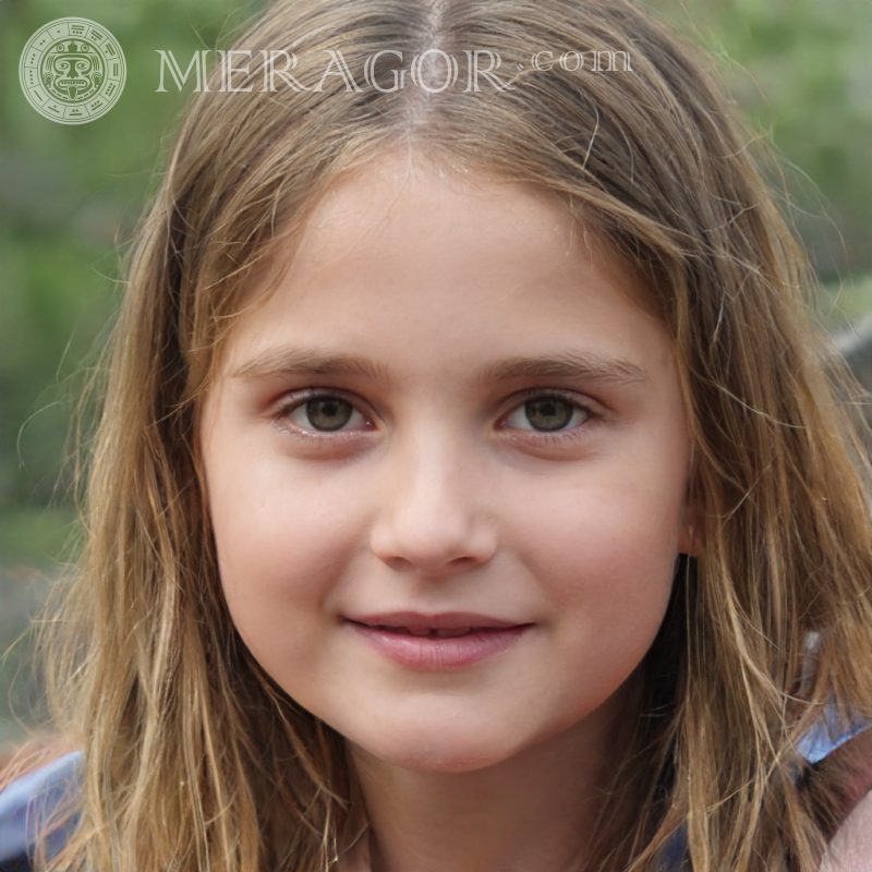 Visages de filles sur avatar Topface Visages de petites filles Européens Angels Petites filles