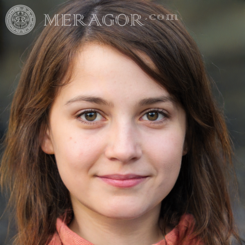 Caras de niñas en el avatar de Kismia Rostros de niñas pequeñas Europeos Ángeles Niñas