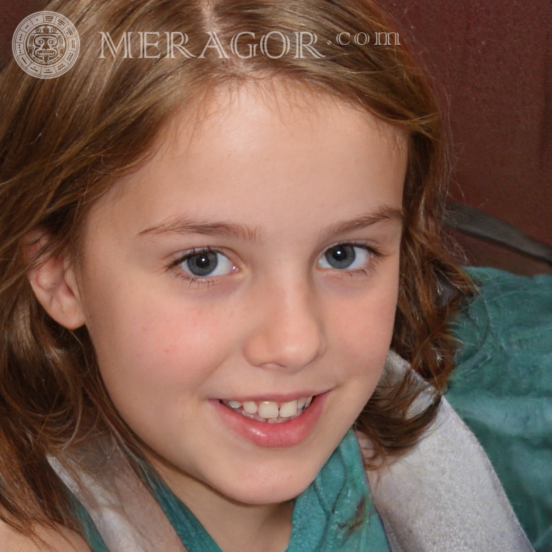 Site de photos de visage de fille Meragor Visages de petites filles Européens Angels Petites filles