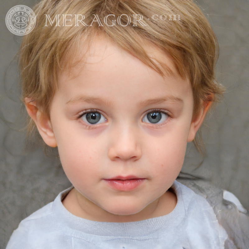 Download photo face of white little girl Faces of small girls Europeans Russians Small girls