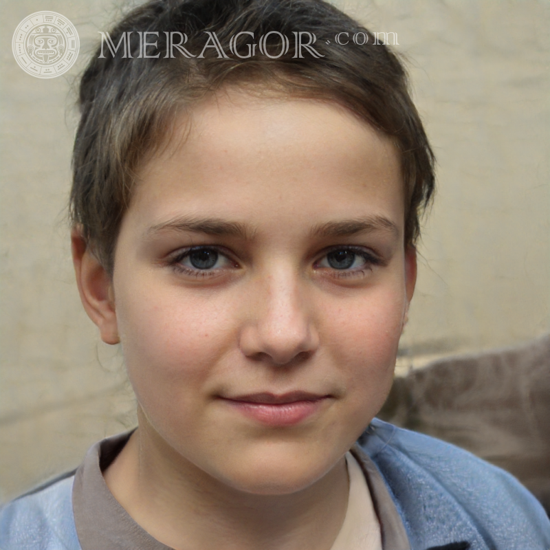 Portrait of a girl how to create Faces of small girls Europeans Russians Small girls