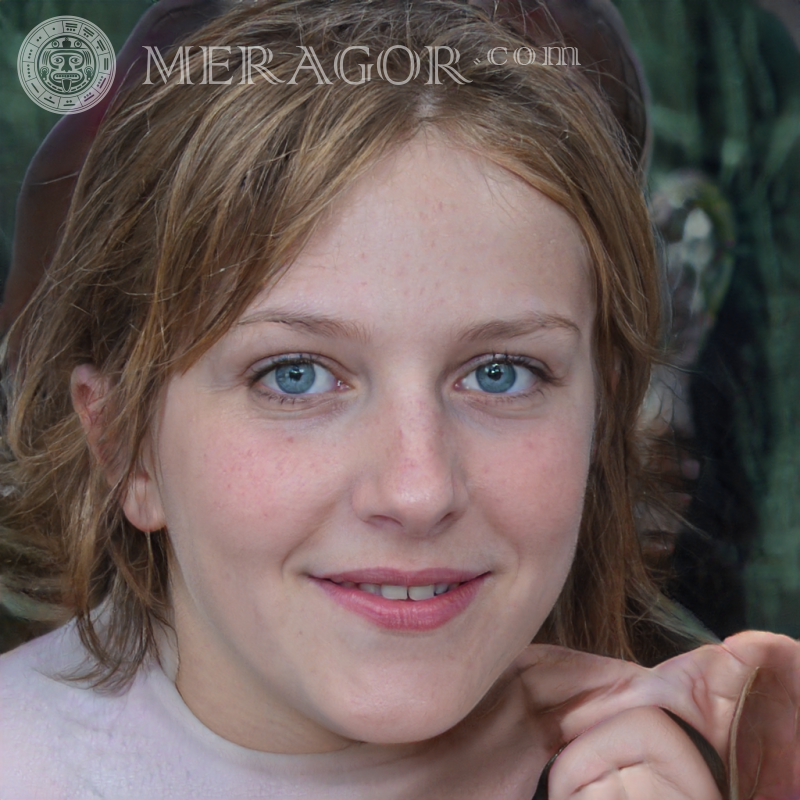 Baixar foto de garota de 19 anos Rostos de meninas Europeus Russos Meninas