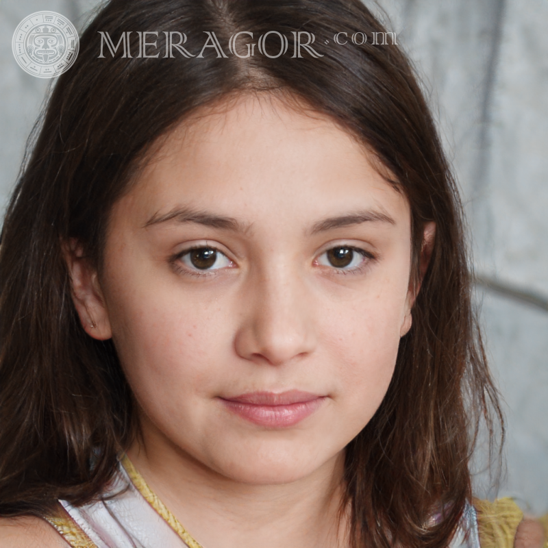 Descargar foto cara de niña de 18 años Rostros de niñas pequeñas Europeos Rusos Niñas