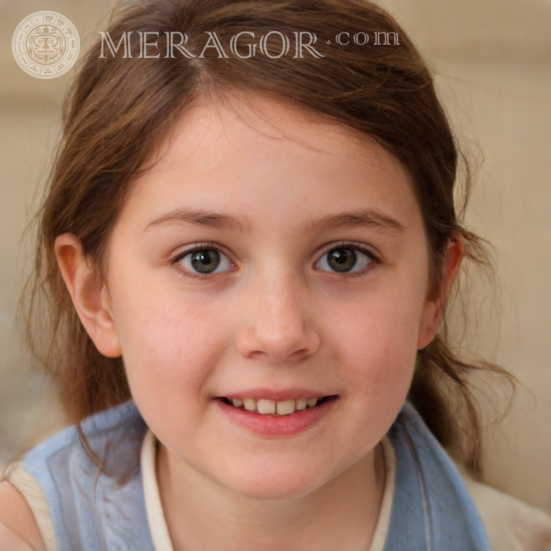 Beautiful faces of girls people generator Faces of small girls Europeans Russians Small girls