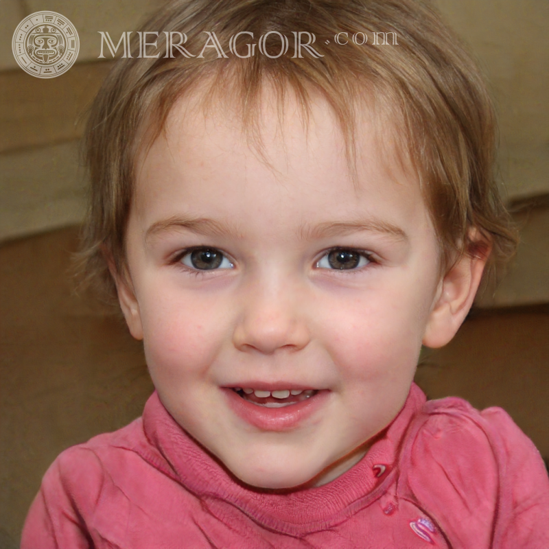 Retratos de bebés | 0 Rostros de niñas pequeñas Europeos Rusos Niñas