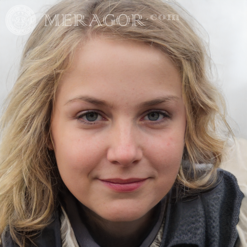 Photo une fille indépendante Visages de petites filles Européens Russes Petites filles