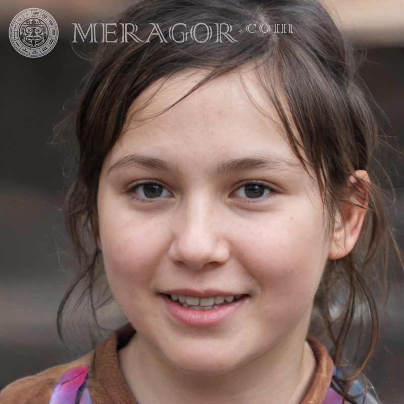 Фото уравновешенной девочки Лица девочек Европейцы Русские Девочки