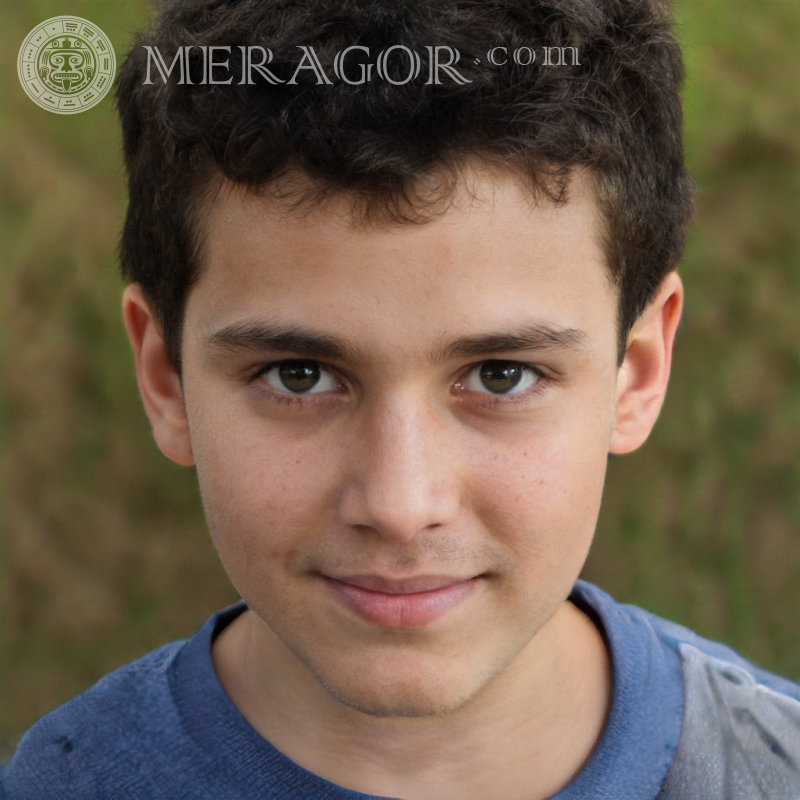 Laden Sie das Gesicht des 13-jährigen Jungen herunter Gesichter von Jungen Araber, Muslime Franzosen Kindliche
