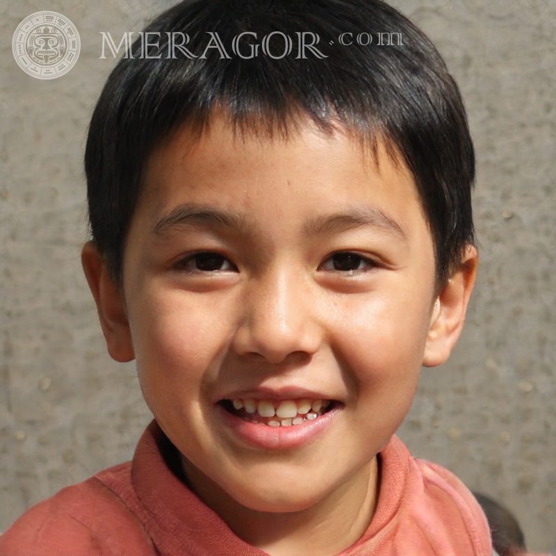 Descargar cara de niño riendo TikTok Rostros de niños Asiáticos Vietnamita Coreanos
