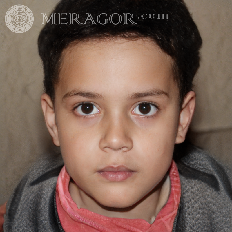 Descargar boy face LinkedIn Rostros de niños Árabe, musulmán Infantiles Chicos jóvenes