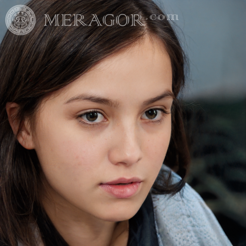 Cara de niña Ryze Rostros de chicas Europeos Rusos Niñas adultas