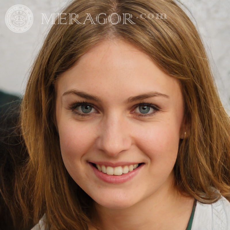Обличчя дівчини для реєстрації Особи дівчат Європейці Російські Дорослі дівчата