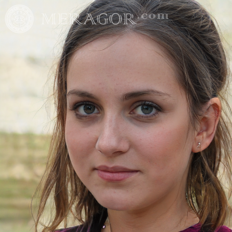 Foto de una niña de 17 años Rostros de chicas Europeos Rusos Niñas adultas