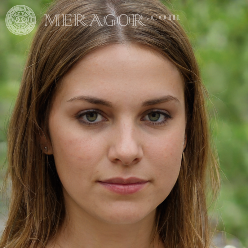 Foto eines schönen Mädchens auf einem Profil | 0 Gesichter von Mädchen Europäer Russen Mädchen