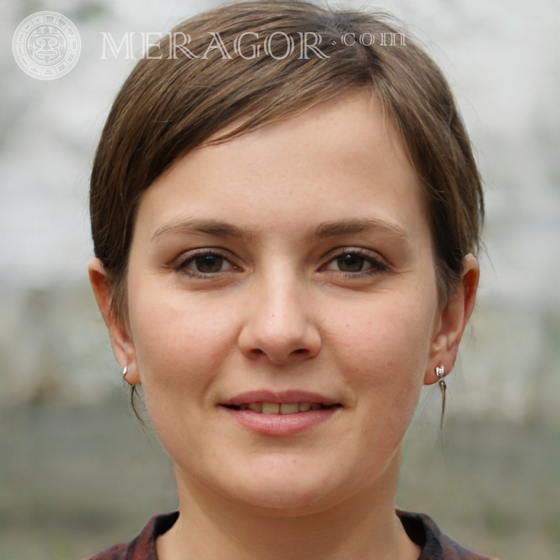 Fotos von Mädchen 165 x 165 Pixel Gesichter von Mädchen Europäer Russen Mädchen
