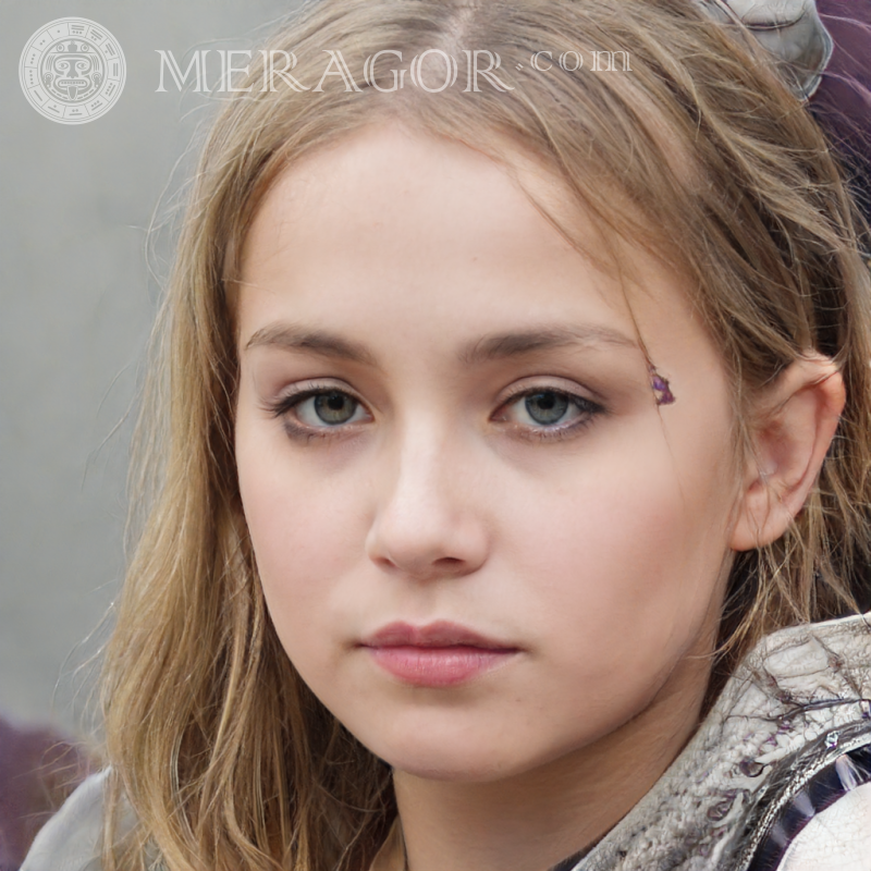 Foto von Mädchen 400 x 400 Pixel Gesichter von Mädchen Europäer Russen Mädchen