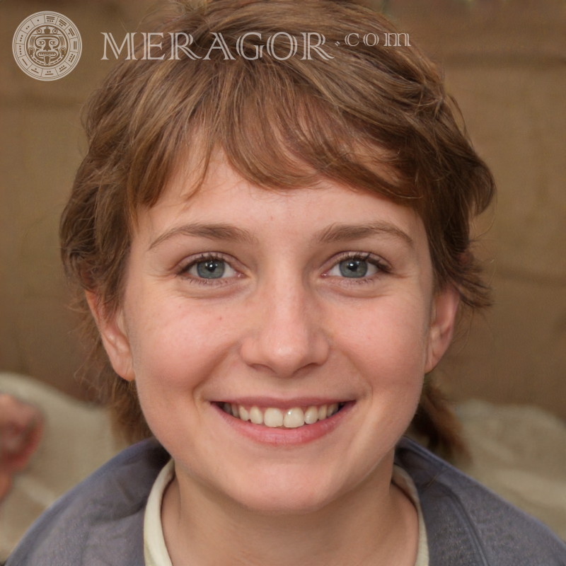 Foto de una niña de 33 años para avatar Rostros de chicas Europeos Rusos Niñas adultas